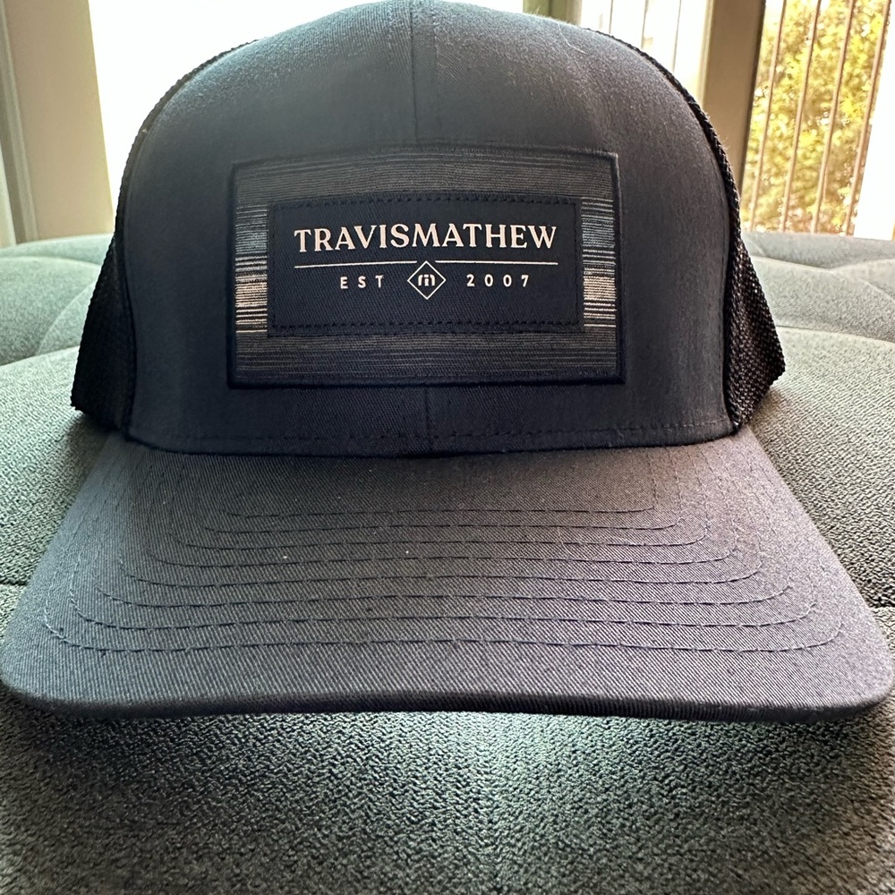TravisMathew Black Cap